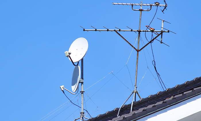 テレビアンテナの設置・調整